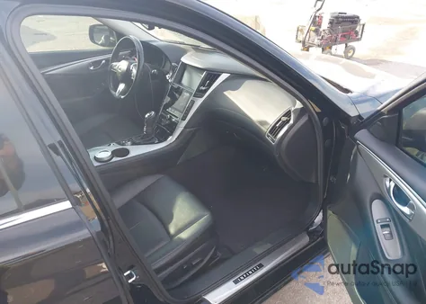 2019 Infiniti Q50 3.0T Luxe z USA, uszkodzony, nr VIN JN1EV7AP6KM540933